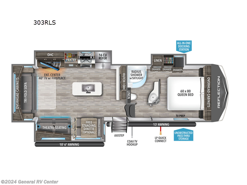 2024 Grand Design Reflection 303RLS RV for Sale in North Canton, OH