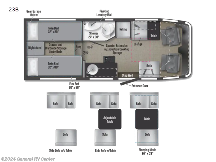 New 2025 Winnebago Ekko Sprinter 23B available in North Canton, Ohio