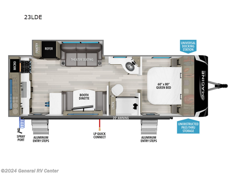 New 2025 Grand Design Imagine XLS 23LDE available in North Canton, Ohio