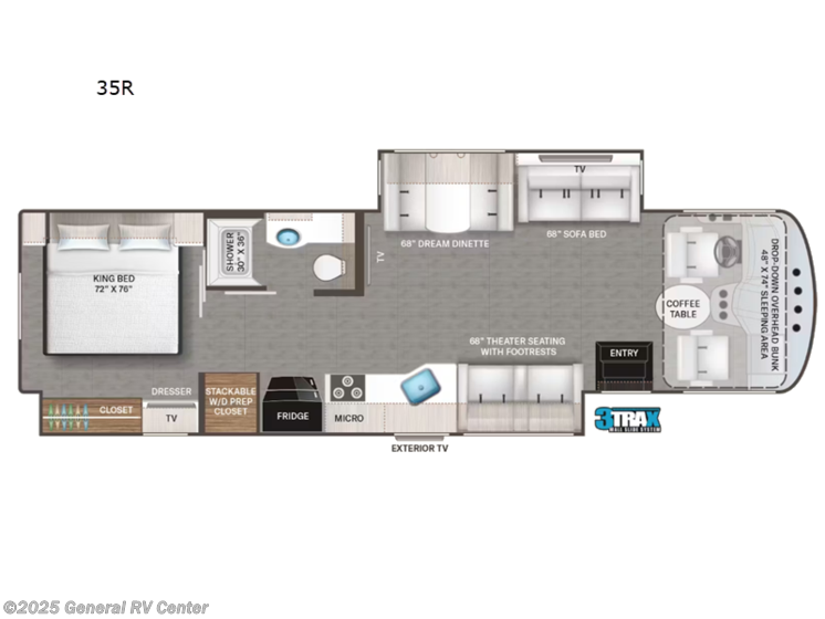New 2026 Thor Motor Coach Hurricane 35R available in North Canton, Ohio