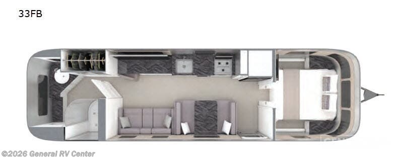 2021 Airstream Classic 33FB - Used Travel Trailer For Sale by General RV Center in North Canton, Ohio