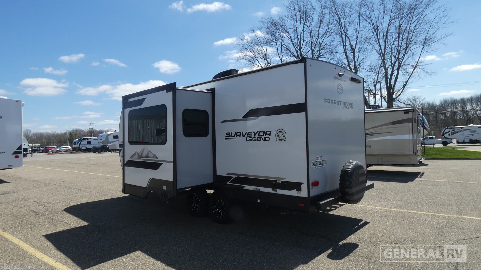 2025 Forest River Surveyor Legend 202RBLE - Used Travel Trailer For Sale by General RV Center in North Canton, Ohio