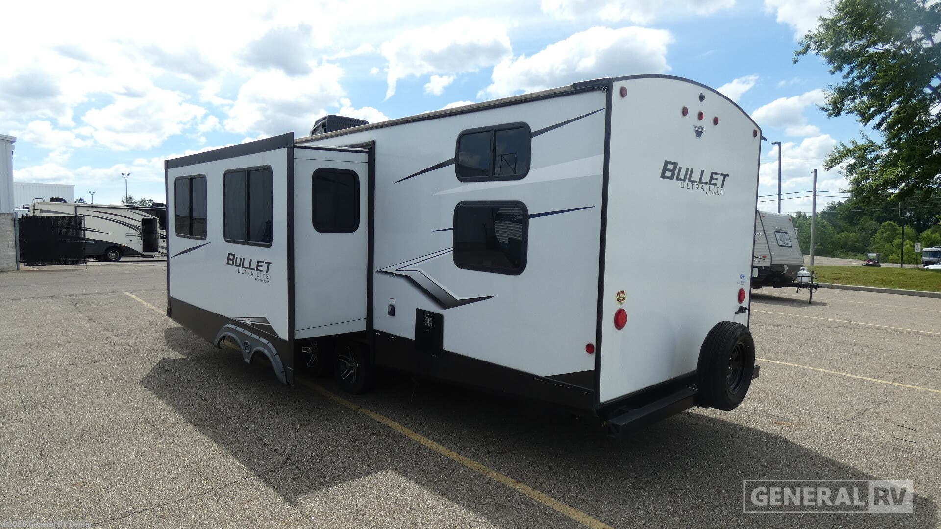 2021 Bullet Ultra Lite 287QBS by Keystone from General RV Center in North Canton, Ohio