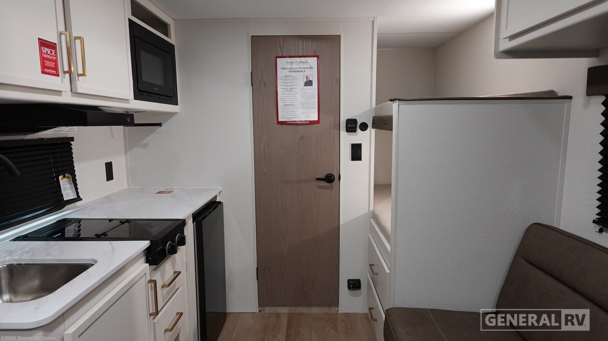 2027 Grand Design Transcend One 151BH - New Travel Trailer For Sale by General RV Center in North Canton, Ohio