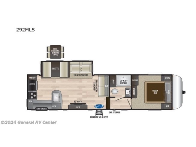 2019 Keystone Hideout 292MLS - Used Fifth Wheel For Sale by General RV Center in Orange Park, Florida