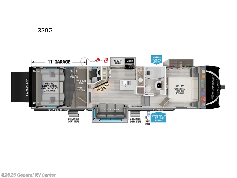 2025 Grand Design Momentum G-Class 320G RV for Sale in Orange Park, FL ...