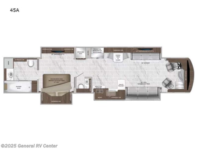2023 American Coach American Dream 45A - New Class A For Sale by General RV Center in Huntley, Illinois
