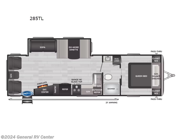 2023 Keystone Springdale 285TL - New Travel Trailer For Sale by General RV Center in Huntley, Illinois