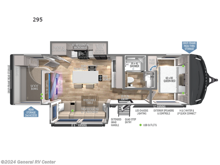New 2024 Brinkley RV Model Z Air 295 available in Huntley, Illinois