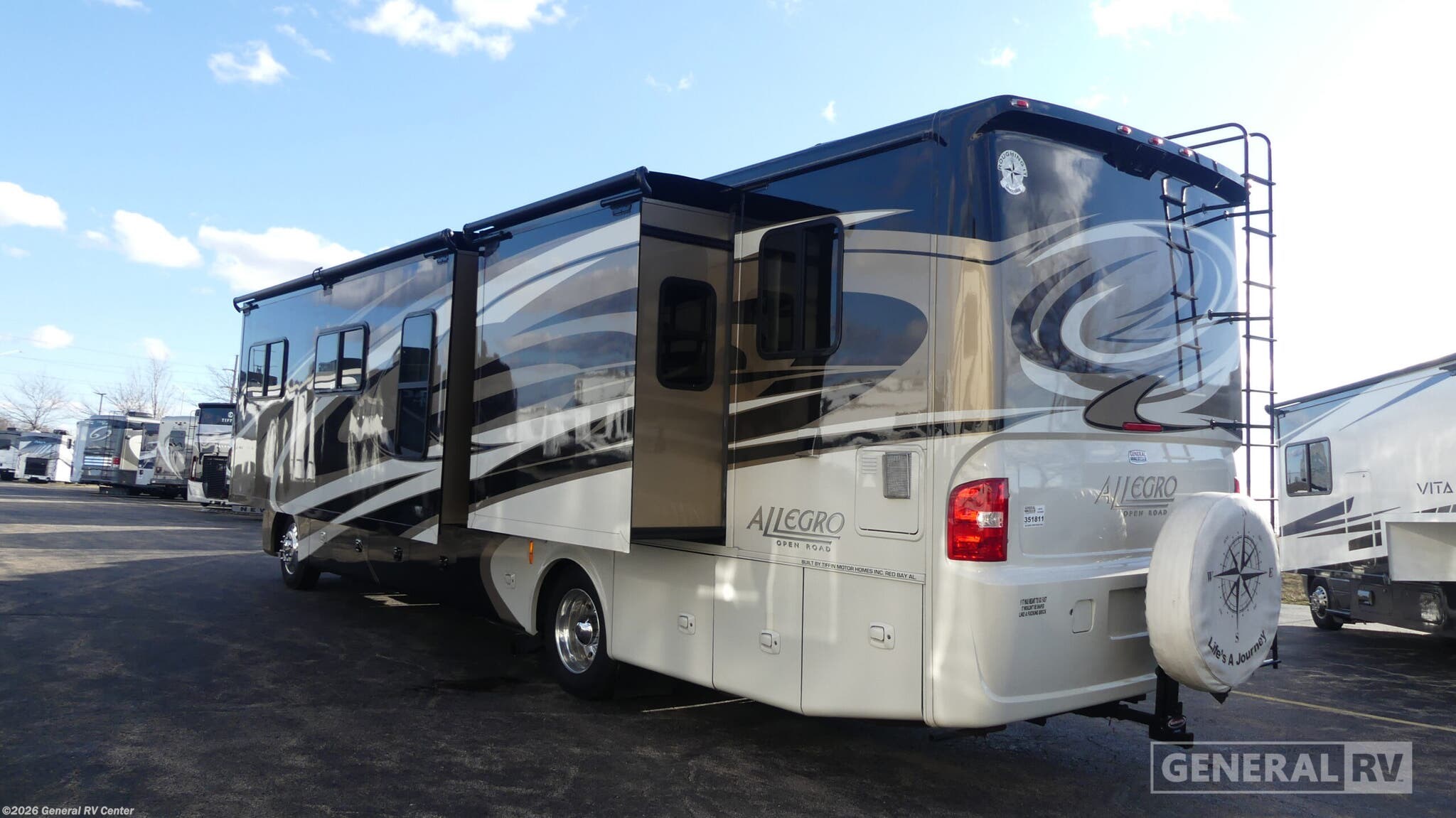 2015 OPEN ROAD 36LA by Tiffin from General RV Center in Huntley, Illinois