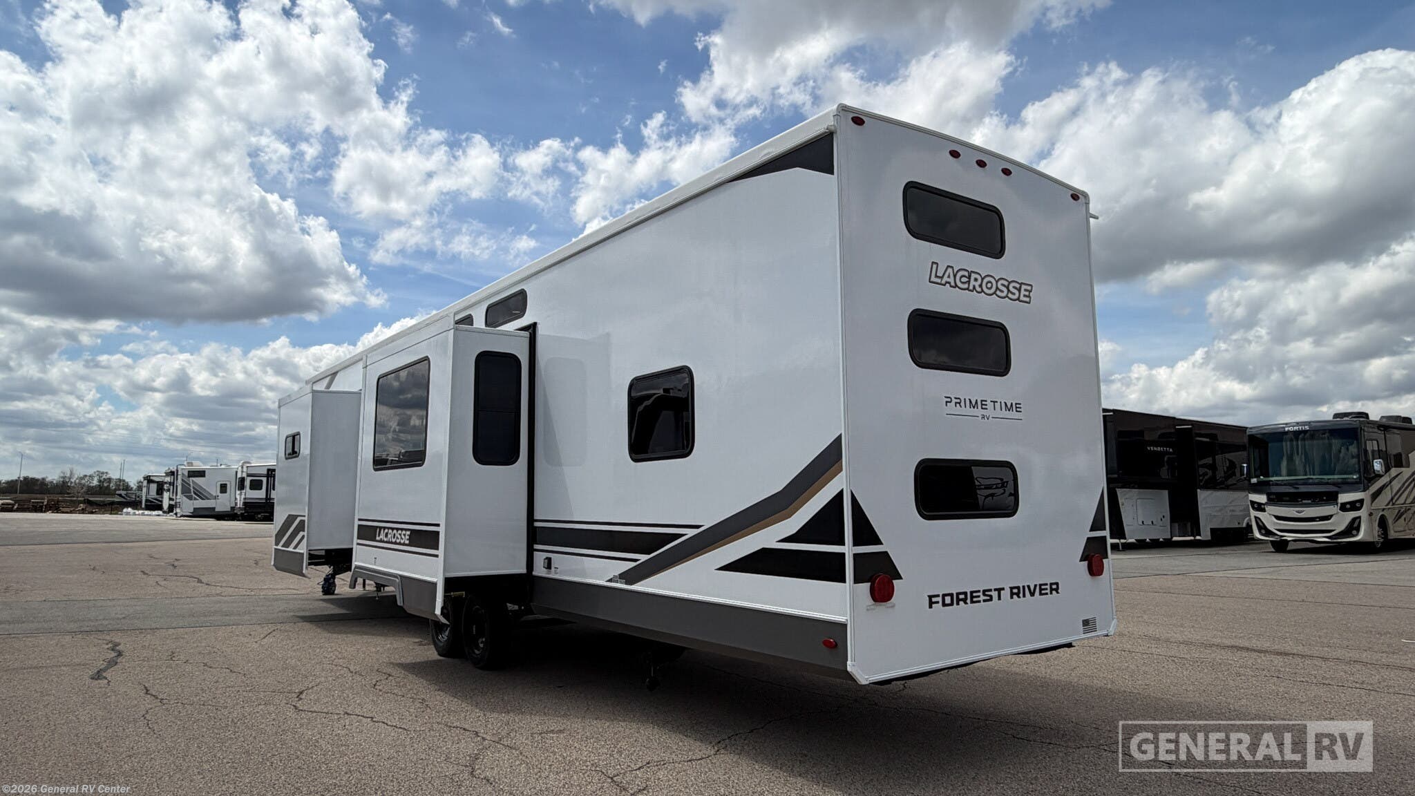 2026 LaCrosse Destination Trailer 44PARK by Prime Time from General RV Center in Huntley, Illinois