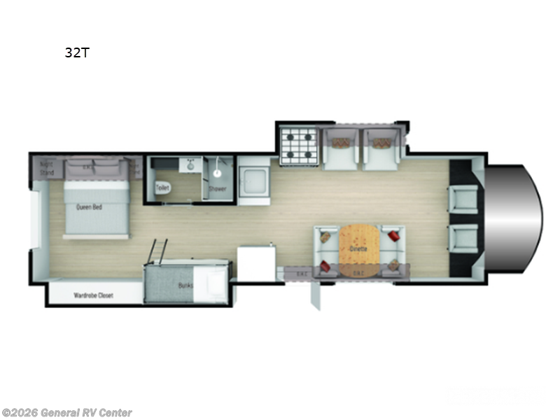 2026 Nexus Triumph 32T - New Class C For Sale by General RV Center in Huntley, Illinois