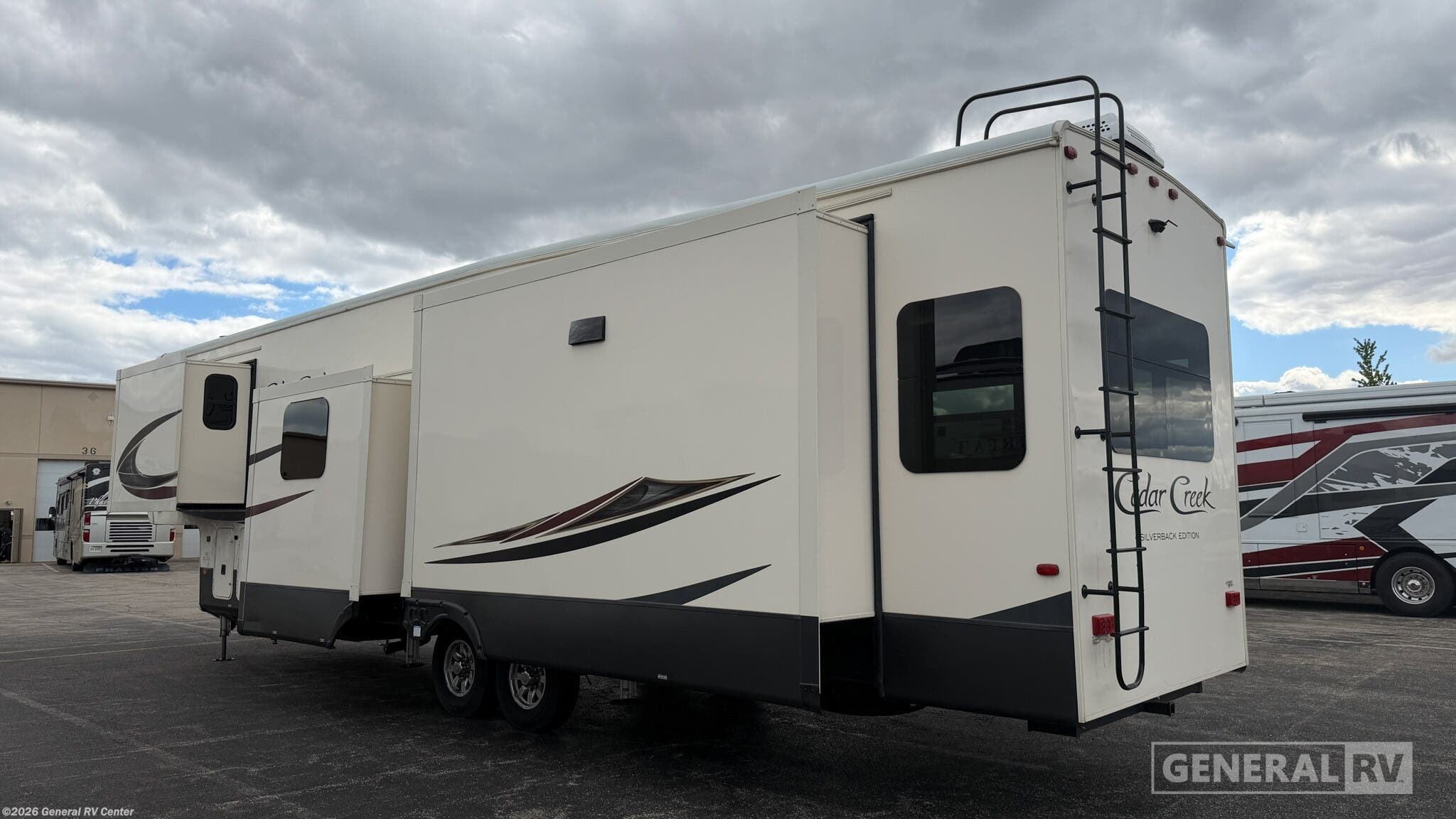 2021 Cedar Creek Silverback 37MBH by Forest River from General RV Center in Huntley, Illinois