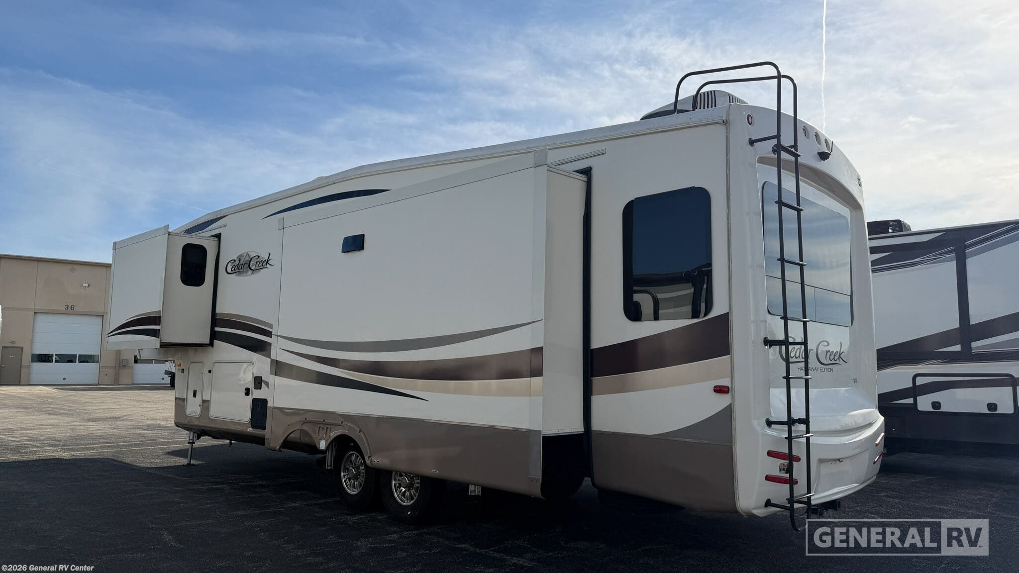 2018 Cedar Creek Hathaway Edition 34RL2 by Forest River from General RV Center in Huntley, Illinois