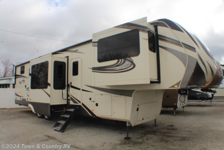 &lt;p class=&quot;MsoNormal&quot;&gt;It&amp;rsquo;s RV show time!&amp;nbsp; You&amp;rsquo;ve been to a show and have seen the &amp;ldquo;sale&amp;rdquo; prices that the dealers are offering.&amp;nbsp; But, how do you really know that getting your best deal?&lt;/p&gt;
&lt;p class=&quot;MsoNormal&quot;&gt;Town and Country RV is a family owned, low-pressure dealership that that would like to help you determine if you&amp;rsquo;re getting the great deal that you were expecting. Call or email us today and tell us what RV that you are interested in and we will happily give you our lowest Out-the-Door Price on any of our new or used RVs.&lt;/p&gt;
&lt;p class=&quot;MsoNormal&quot;&gt;And, unlike many other dealers, our Out-the-Door Price doesn&amp;rsquo;t have any strings attached. Even though we have extremely competitive rates and terms through our many lenders, you are not required to finance through our dealership to receive our best price. Many other dealers require you to take a much higher rate loan to get their best price.&amp;nbsp; Over time that can cost you thousands of dollars!&amp;nbsp;&lt;/p&gt;
&lt;p&gt;&lt;span style=&quot;font-family: verdana, geneva, sans-serif; font-size: 14px;&quot;&gt;&lt;strong&gt;&lt;span style=&quot;font-size: 11.0pt; line-height: 115%; font-family: &#39;Calibri&#39;,sans-serif; mso-fareast-font-family: Aptos; mso-fareast-theme-font: minor-latin; mso-ansi-language: EN-US; mso-fareast-language: EN-US; mso-bidi-language: AR-SA;&quot;&gt;Call or email today&amp;hellip; giving us a few minutes of your time can save you thousands!&lt;/span&gt;&lt;/strong&gt;&lt;/span&gt;&lt;/p&gt;
&lt;p&gt;&lt;span style=&quot;font-family: verdana, geneva, sans-serif; font-size: 14px;&quot;&gt;&lt;strong&gt;Back Bedroom and Back Bathroom:&amp;nbsp; &lt;/strong&gt;5 Slides, Air, 2 Awnings, Back Ladder, Furnace, Front Living Area, 2 Sofa/Beds, Theater Seating, Fireplace, Mid Kitchen, Kitchen Island, Free Standing Dinette, Pantry, Oven/Stove, Refrigerator, Microwave, Double Sink, Sleeps 6, GVWR: 16,800#, Unloaded Weight: 14,866#.&lt;/span&gt;&lt;/p&gt;
&lt;p style=&quot;language: en-US; margin-top: 0pt; margin-bottom: 0pt; margin-left: 0in; text-indent: 0in;&quot;&gt;&lt;span style=&quot;font-size: 14px; font-family: verdana, geneva, sans-serif; font-weight: bold;&quot;&gt;Town and Country&amp;rsquo;s &amp;ldquo;Out-the-Door Pricing&amp;rdquo;.&lt;/span&gt;&lt;/p&gt;
&lt;p style=&quot;language: en-US; margin-top: 0pt; margin-bottom: 0pt; margin-left: 0in; text-indent: 0in;&quot;&gt;&lt;span style=&quot;font-family: verdana, geneva, sans-serif; font-size: 14px;&quot;&gt;Unfortunately, many other dealers add on extra fees to their customer&amp;rsquo;s camper purchases at the time of closing, potentially costing the customers hundreds, possibly, thousands of dollars.&amp;nbsp; We do not!&amp;nbsp; &lt;span style=&quot;text-indent: 0in;&quot;&gt;The best way to protect yourself from this happening to you is to ask for the dealer&amp;rsquo;s &amp;ldquo;Out-the-Door Price&amp;rdquo;.&amp;nbsp;&amp;nbsp; Town and Country RV will always be happy to give you our &amp;ldquo;Out-the-Door price&amp;rdquo;!&lt;/span&gt;&amp;nbsp;&amp;nbsp;&lt;/span&gt;&lt;/p&gt;