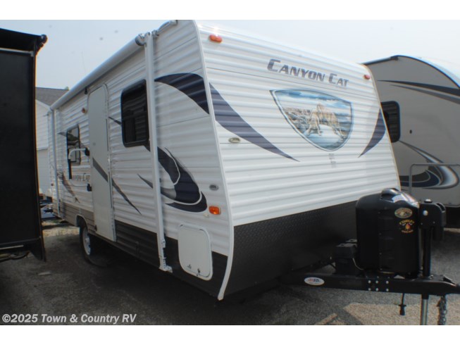 Used 2014 Palomino Canyon Cat 18FBC available in Clyde, Ohio