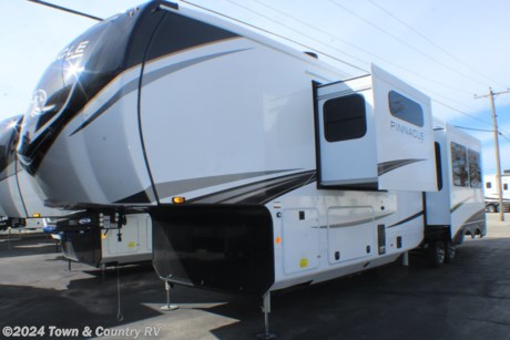 &lt;p class=&quot;MsoNormal&quot;&gt;It&amp;rsquo;s RV show time!&amp;nbsp; You&amp;rsquo;ve been to a show and have seen the &amp;ldquo;sale&amp;rdquo; prices that the dealers are offering.&amp;nbsp; But, how do you really know that getting your best deal?&lt;/p&gt;
&lt;p class=&quot;MsoNormal&quot;&gt;Town and Country RV is a family owned, low-pressure dealership that that would like to help you determine if you&amp;rsquo;re getting the great deal that you were expecting. Call or email us today and tell us what RV that you are interested in and we will happily give you our lowest Out-the-Door Price on any of our new or used RVs.&lt;/p&gt;
&lt;p class=&quot;MsoNormal&quot;&gt;And, unlike many other dealers, our Out-the-Door Price doesn&amp;rsquo;t have any strings attached. Even though we have extremely competitive rates and terms through our many lenders, you are not required to finance through our dealership to receive our best price. Many other dealers require you to take a much higher rate loan to get their best price.&amp;nbsp; Over time that can cost you thousands of dollars!&amp;nbsp;&lt;/p&gt;
&lt;p class=&quot;MsoNormal&quot;&gt;Call or email today&amp;hellip; giving us a few minutes of your time can save you thousands!&amp;nbsp;&amp;nbsp;&amp;nbsp; &amp;nbsp;&lt;/p&gt;
&lt;p style=&quot;language: en-US; margin-top: 0pt; margin-bottom: 0pt; margin-left: 0in; text-indent: 0in;&quot;&gt;&lt;span style=&quot;font-size: 14px; font-family: verdana, geneva, sans-serif; font-weight: bold;&quot;&gt;Included in this Price:&lt;/span&gt;&lt;/p&gt;
&lt;p style=&quot;language: en-US; margin-top: 0pt; margin-bottom: 0pt; margin-left: 0in; text-indent: 0in;&quot;&gt;&lt;span style=&quot;font-size: 14px; font-family: verdana, geneva, sans-serif; vertical-align: baseline;&quot;&gt;Vintage Farmhouse Interior&lt;/span&gt;&lt;/p&gt;
&lt;p style=&quot;language: en-US; margin-top: 0pt; margin-bottom: 0pt; margin-left: 0in; text-indent: 0in;&quot;&gt;&lt;span style=&quot;font-family: verdana, geneva, sans-serif; font-size: 14px;&quot;&gt;Customer Value Package&lt;/span&gt;&lt;/p&gt;
&lt;p style=&quot;language: en-US; margin-top: 0pt; margin-bottom: 0pt; margin-left: 0in; text-indent: 0in;&quot;&gt;&lt;span style=&quot;font-family: verdana, geneva, sans-serif; font-size: 14px;&quot;&gt;Pinnacle Luxury Package&lt;/span&gt;&lt;/p&gt;
&lt;p style=&quot;language: en-US; margin-top: 0pt; margin-bottom: 0pt; margin-left: 0in; text-indent: 0in;&quot;&gt;&lt;span style=&quot;font-family: verdana, geneva, sans-serif; font-size: 14px;&quot;&gt;Five Star Handling Package&lt;/span&gt;&lt;/p&gt;
&lt;p style=&quot;language: en-US; margin-top: 0pt; margin-bottom: 0pt; margin-left: 0in; text-indent: 0in;&quot;&gt;&amp;nbsp;&lt;/p&gt;
&lt;p style=&quot;language: en-US; margin-top: 0pt; margin-bottom: 0pt; margin-left: 0in; text-indent: 0in; text-align: left;&quot;&gt;&lt;span style=&quot;font-family: verdana, geneva, sans-serif; font-size: 14px;&quot;&gt;&lt;span style=&quot;color: black; font-weight: bold; font-style: normal;&quot;&gt;Specs&lt;/span&gt; &lt;span style=&quot;color: black;&quot;&gt;&lt;br&gt;&lt;/span&gt;&lt;span style=&quot;color: black; font-weight: normal; font-style: normal;&quot;&gt;Length&lt;/span&gt;&lt;span style=&quot;color: black;&quot;&gt; &lt;span style=&quot;mso-tab-count: 2;&quot;&gt;&amp;nbsp; 43&#39;9&lt;/span&gt;&lt;/span&gt;&lt;span style=&quot;color: black; font-weight: normal; font-style: normal;&quot;&gt;&quot;&lt;/span&gt;&lt;span style=&quot;color: black;&quot;&gt;&lt;br&gt;&lt;/span&gt;&lt;span style=&quot;color: black; font-weight: normal; font-style: normal;&quot;&gt;Unloaded Weight (lbs)&lt;/span&gt;&lt;span style=&quot;color: black;&quot;&gt; &lt;span style=&quot;mso-tab-count: 1;&quot;&gt;&amp;nbsp; 15,260&lt;/span&gt;&lt;/span&gt;&lt;span style=&quot;color: black;&quot;&gt;&lt;br&gt;&lt;/span&gt;&lt;span style=&quot;color: black; font-weight: normal; font-style: normal;&quot;&gt;Carrying Capacity (lbs)&lt;/span&gt;&lt;span style=&quot;color: black;&quot;&gt; &lt;span style=&quot;mso-tab-count: 1;&quot;&gt;&amp;nbsp; 2,740&lt;/span&gt;&lt;/span&gt;&lt;span style=&quot;color: black;&quot;&gt;&lt;br&gt;&lt;/span&gt;&lt;span style=&quot;color: black; font-weight: normal; font-style: normal;&quot;&gt;Sleeping Capacity&lt;/span&gt;&lt;span style=&quot;color: black;&quot;&gt; &lt;span style=&quot;mso-tab-count: 1;&quot;&gt;&amp;nbsp; 4&lt;/span&gt;&lt;/span&gt;&lt;span style=&quot;color: black;&quot;&gt;&lt;br&gt;&lt;/span&gt;&lt;span style=&quot;color: black; font-weight: bold; font-style: normal; vertical-align: baseline;&quot;&gt;W&lt;/span&gt;&lt;span style=&quot;color: black; font-weight: bold; font-style: normal;&quot;&gt;arranty&lt;br&gt;2 Year Hitch to Bumper!&lt;/span&gt; &lt;/span&gt;&lt;/p&gt;
&lt;p style=&quot;language: en-US; margin-top: 0pt; margin-bottom: 0pt; margin-left: 0in; text-indent: 0in; text-align: left;&quot;&gt;&amp;nbsp;&lt;/p&gt;
&lt;p style=&quot;language: en-US; margin-top: 0pt; margin-bottom: 0pt; margin-left: 0in; text-indent: 0in;&quot;&gt;&lt;span style=&quot;font-size: 14px; font-family: verdana, geneva, sans-serif; font-weight: bold;&quot;&gt;Town and Country&amp;rsquo;s &amp;ldquo;Out-the-Door Pricing&amp;rdquo;.&lt;/span&gt;&lt;/p&gt;
&lt;p style=&quot;language: en-US; margin-top: 0pt; margin-bottom: 0pt; margin-left: 0in; text-indent: 0in;&quot;&gt;&lt;span style=&quot;font-size: 14px; font-family: verdana, geneva, sans-serif;&quot;&gt;Unfortunately, many other dealers add on extra fees to their customer&amp;rsquo;s camper purchases at the time of closing, potentially costing the customers hundreds, possibly, thousands of dollars.&amp;nbsp; We do not!&amp;nbsp; &lt;br&gt;The best way to protect yourself from this happening to you is to ask for the dealer&amp;rsquo;s &amp;ldquo;Out-the-Door Price&amp;rdquo;.&amp;nbsp;&amp;nbsp; Town and Country RV will always be happy to give you our &amp;ldquo;Out-the-Door price&amp;rdquo;!&amp;nbsp;&lt;/span&gt;&lt;/p&gt;