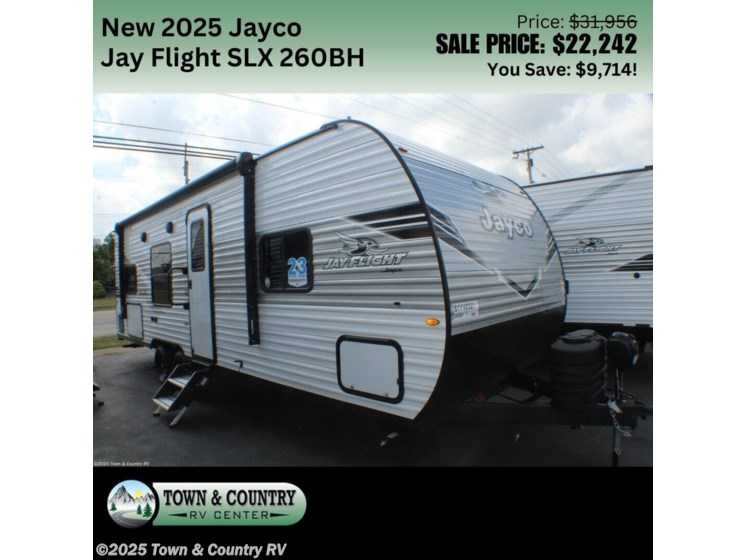 New 2025 Jayco Jay Flight SLX 260BH available in Clyde, Ohio