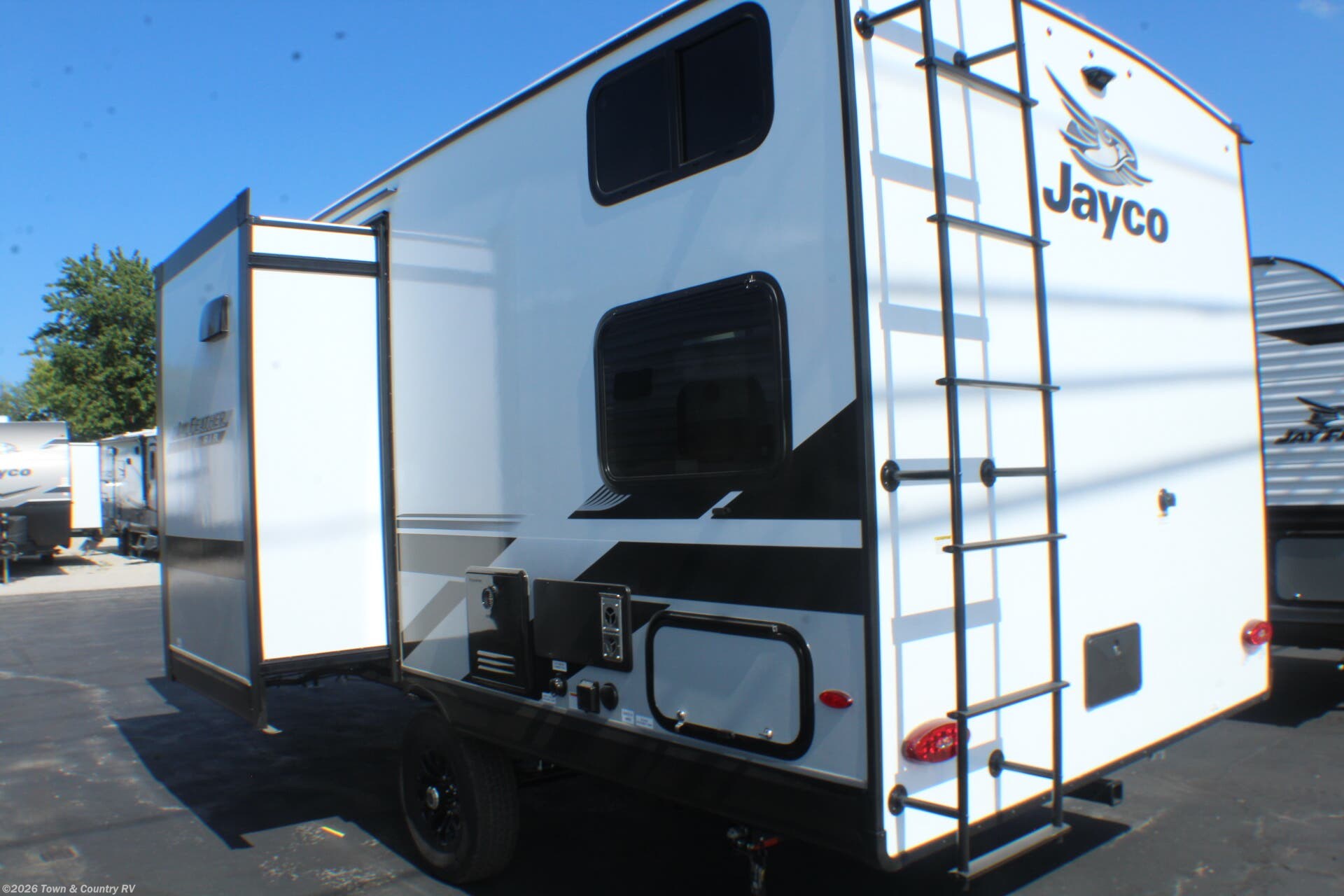 2025 Jayco Jay Feather Air 18MBH - New Travel Trailer For Sale by Town & Country RV in Clyde, Ohio