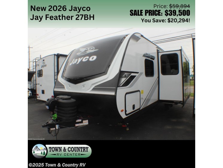 New 2026 Jayco Jay Feather 27BH available in Clyde, Ohio