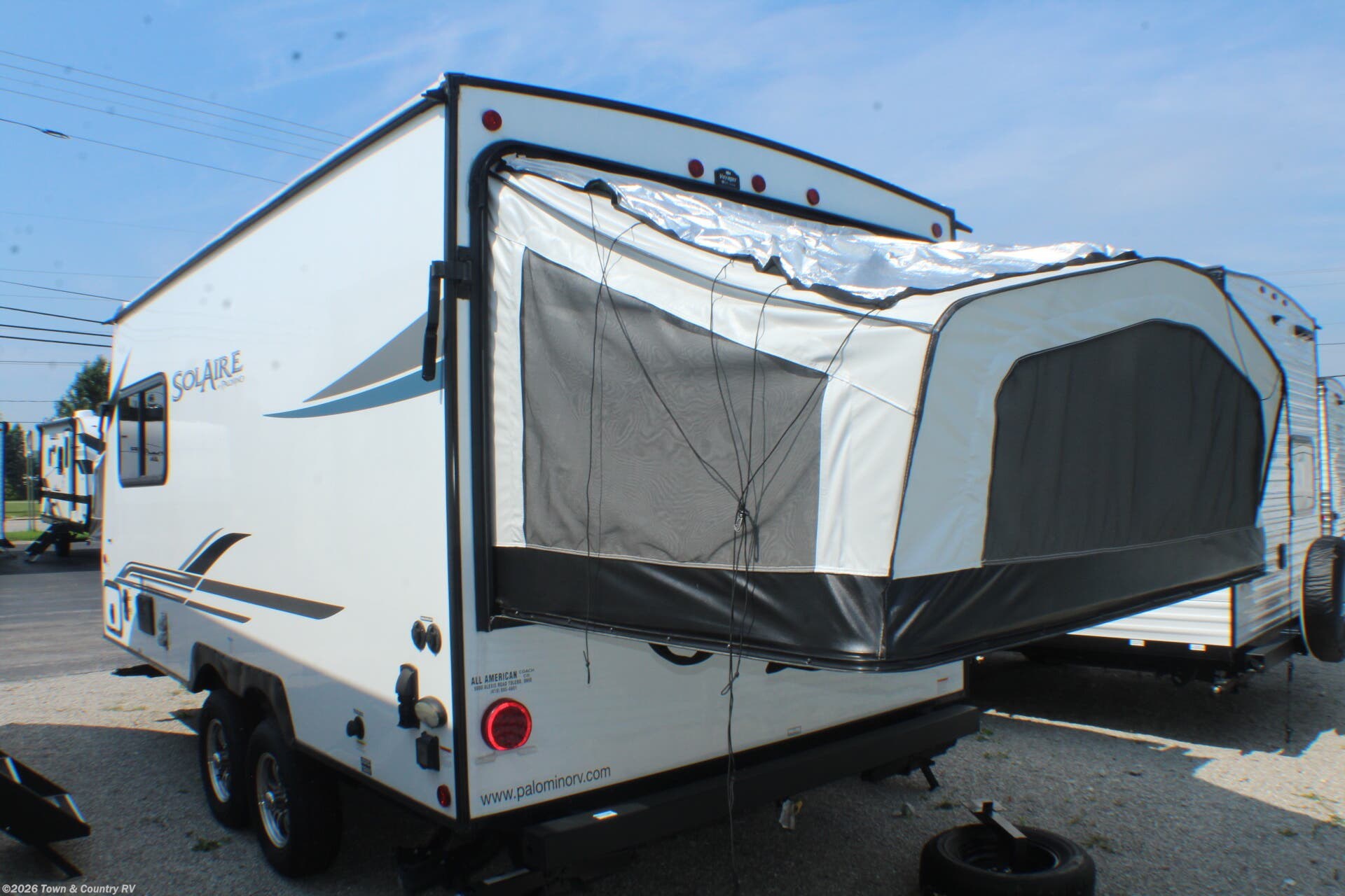 2023 Solaire 163BH by Palomino from Town & Country RV in Clyde, Ohio