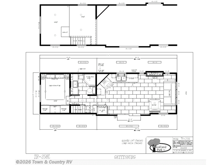 Timber Ridge Tr30 2025 Woodland Park Timber Ridge TR-258L RV for Sale in Clyde, OH 43410 ...