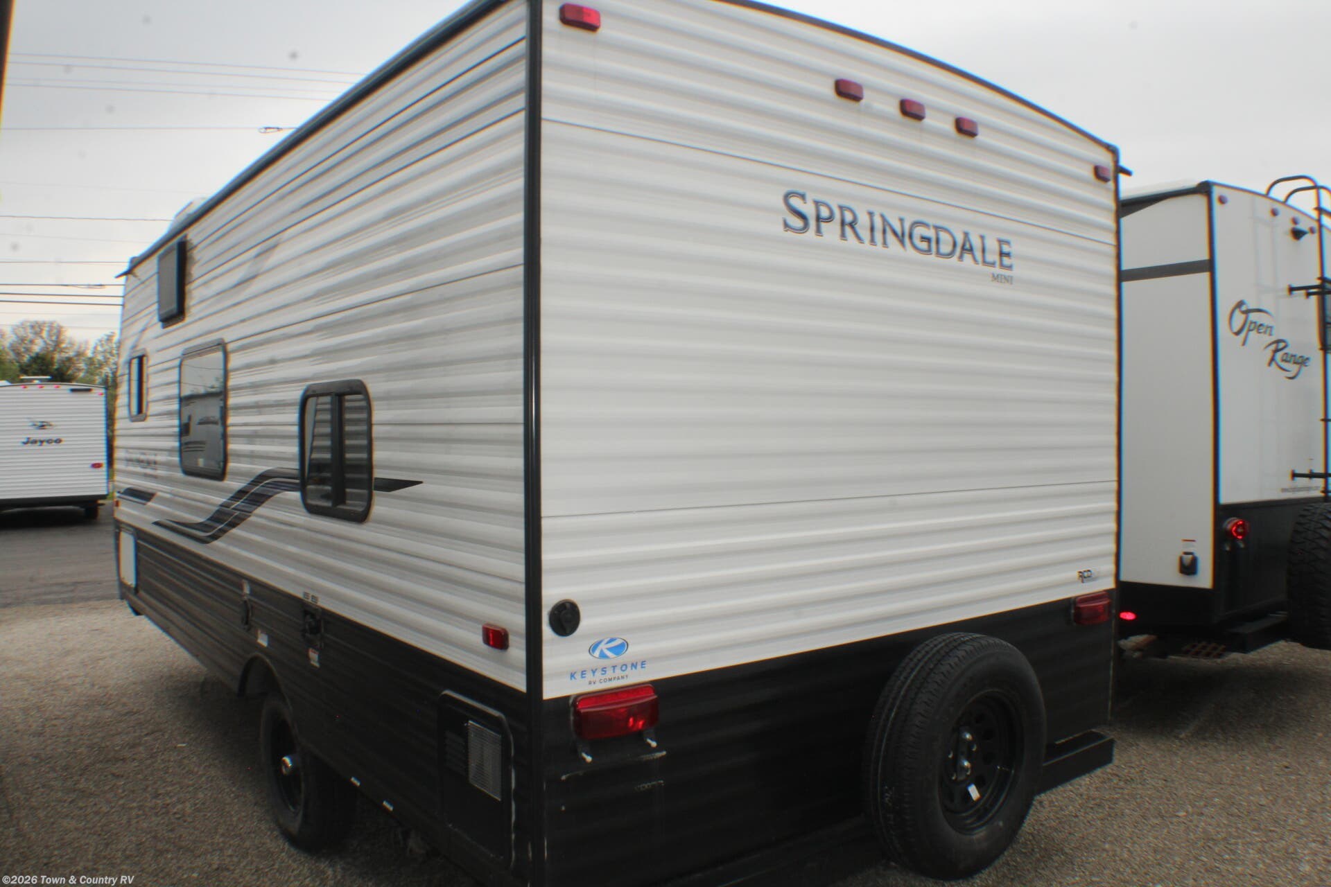 2021 Keystone Springdale Mini 1800BH - Used Travel Trailer For Sale by Town & Country RV in Clyde, Ohio