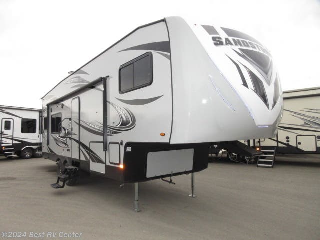 2019 Forest River Sandstorm 286GSLR 200 SOLAR / 5.5Gen / Arctic Package ...