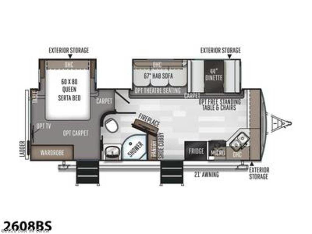 2021 Forest River Rockwood Ultra Lite 2608BS RV for Sale in Turlock, CA