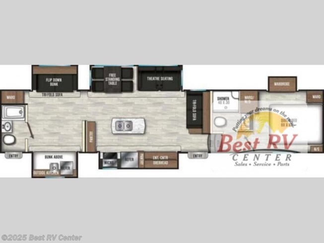 2022 Chaparral 367BH by Coachmen from Best RV Center in Turlock, California