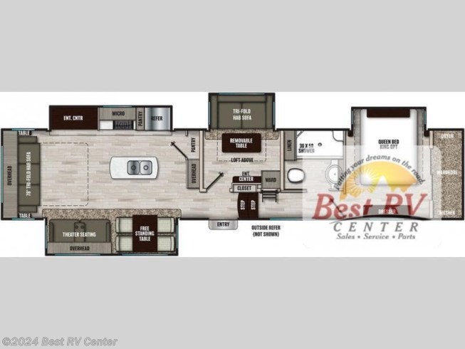 2023 Chaparral X Edition 393MBX by Coachmen from Best RV Center in Turlock, California