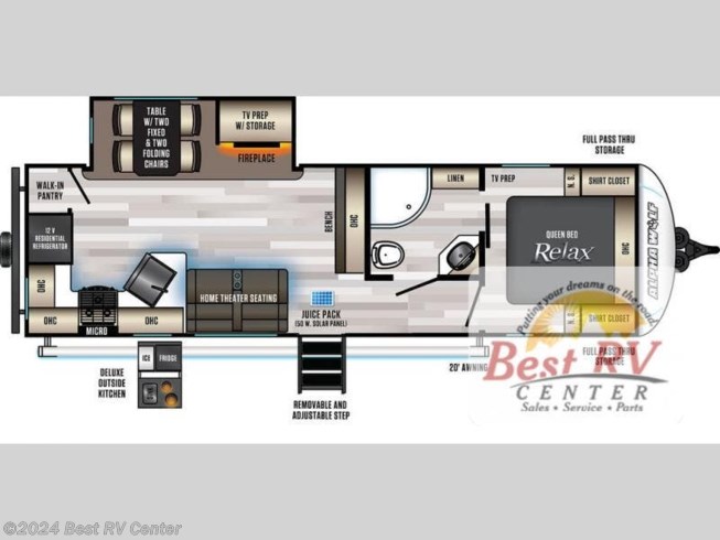 2023 Cherokee Alpha Wolf 26RK-L by Forest River from Best RV Center in Turlock, California