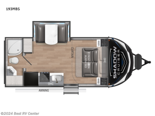 2023 Cruiser RV Shadow Cruiser 193MBS - New Travel Trailer For Sale by Best RV Center in Turlock, California