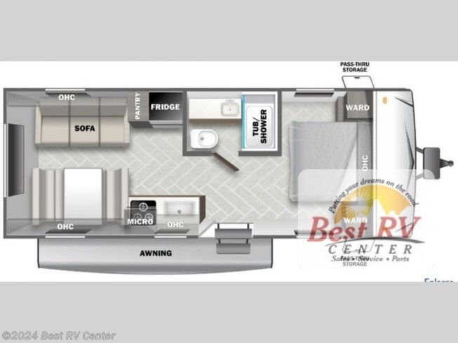 2023 Wildwood Select T208RD by Forest River from Best RV Center in Turlock, California