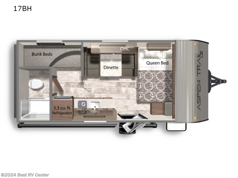 2024 Dutchmen Aspen Trail LE 17BH RV for Sale in Turlock, CA 95382