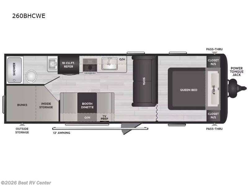 2025 Keystone Springdale Classic 260BHCWE - New Travel Trailer For Sale by Best RV Center in Turlock, California