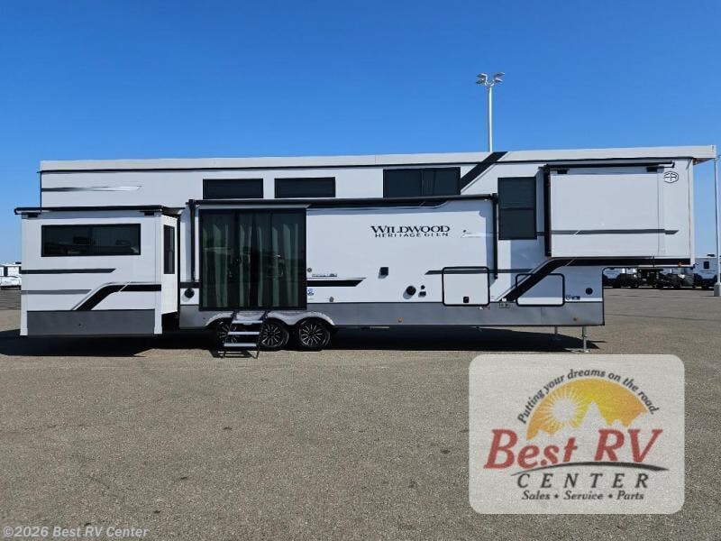 2025 Forest River Wildwood Heritage Glen ROOST43 - New Fifth Wheel For Sale by Best RV Center in Turlock, California