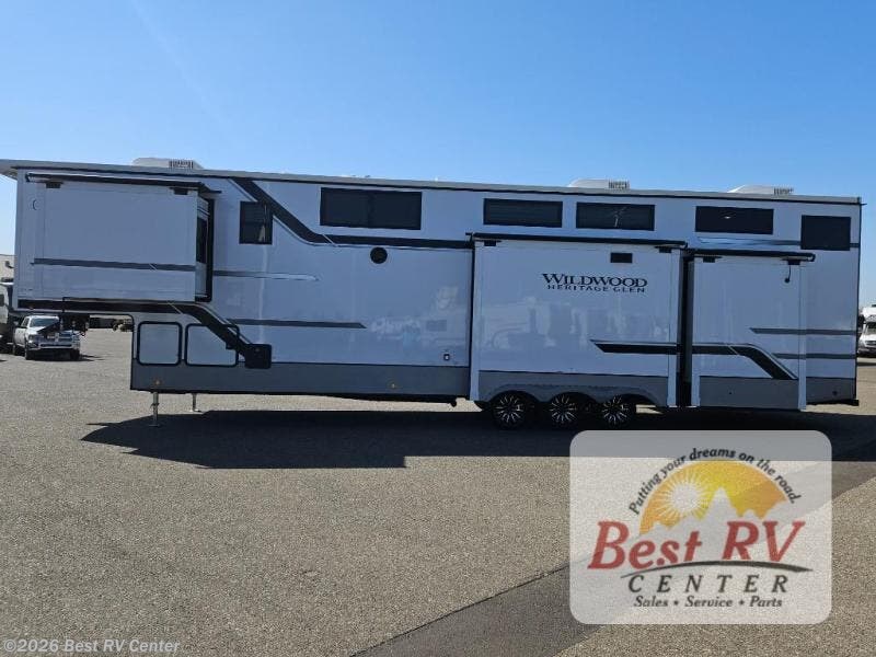 2025 Forest River Wildwood Heritage Glen ROOST43 - New Fifth Wheel For Sale by Best RV Center in Turlock, California