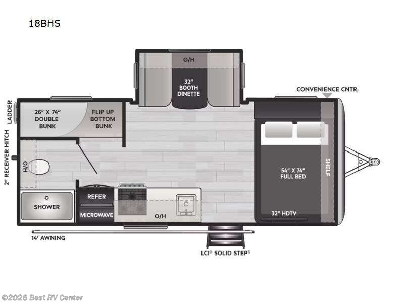 2025 Keystone Outback OBX 18BHS - New Travel Trailer For Sale by Best RV Center in Turlock, California features Slideout