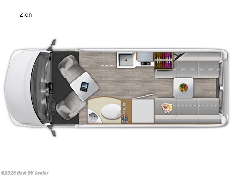 2025 Roadtrek Roadtrek Zion - New Class B For Sale by Best RV Center in Turlock, California