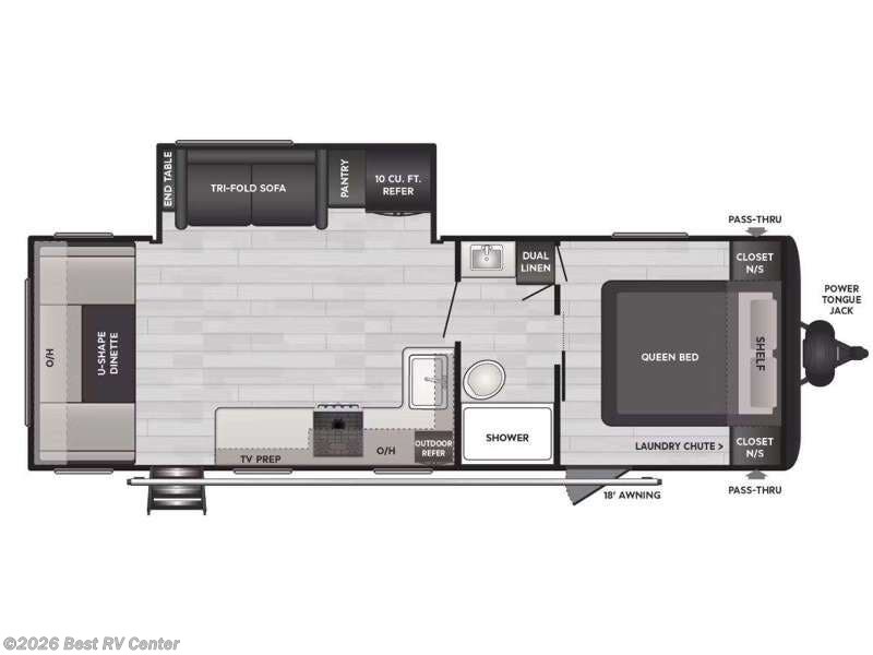 2025 Keystone Springdale Classic 254RDCWE - New Travel Trailer For Sale by Best RV Center in Turlock, California
