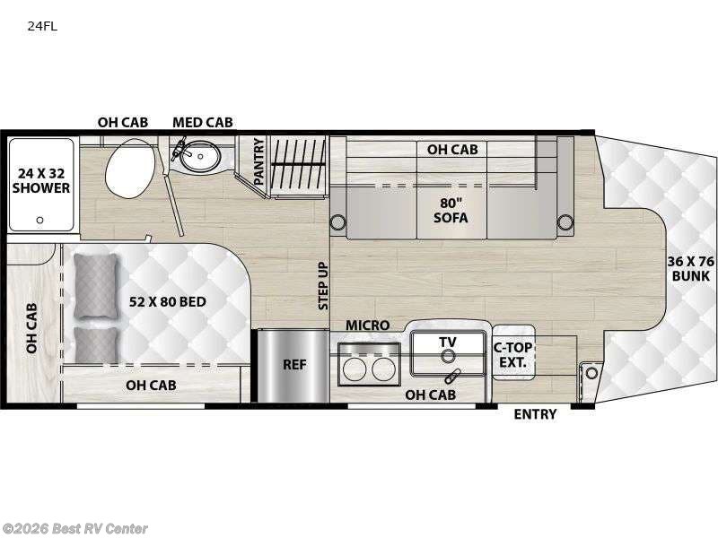 2025 Coachmen Cross Trail XLS 24FL - New Class C For Sale by Best RV Center in Turlock, California