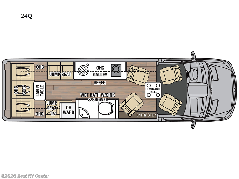 2025 Coachmen Galleria 24Q - New Class B For Sale by Best RV Center in Turlock, California