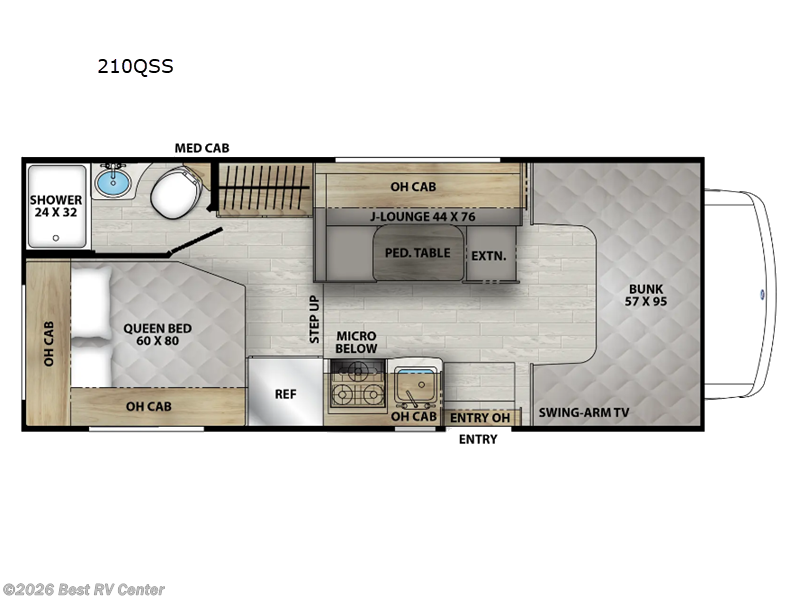 2026 Coachmen Leprechaun 210QSS Ford 350 - New Class C For Sale by Best RV Center in Turlock, California