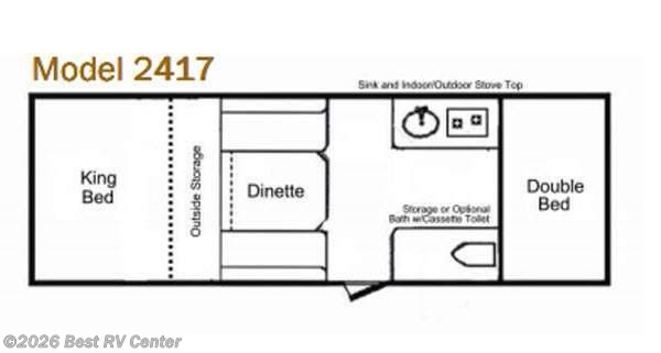 2012 TrailManor Sport Series 2417 - Used Travel Trailer For Sale by Best RV Center in Turlock, California