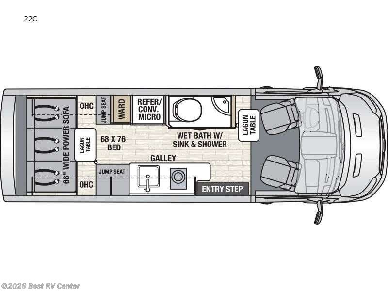 2026 Coachmen Beyond 22C AWD LI3 - New Class B For Sale by Best RV Center in Turlock, California