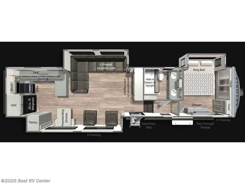 2026 Dutchmen Astoria 3403RKP - New Fifth Wheel For Sale by Best RV Center in Turlock, California
