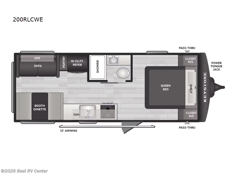 2026 Keystone Springdale Classic 200RLCWE - New Travel Trailer For Sale by Best RV Center in Turlock, California