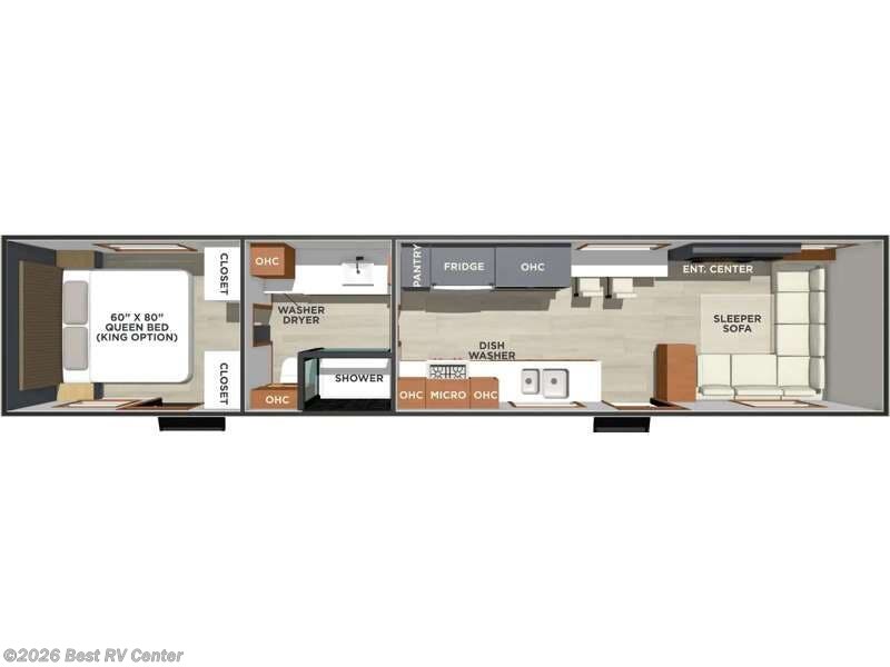 2026 Forest River Lost Pines SEQUOIA - New Destination Trailer For Sale by Best RV Center in Turlock, California