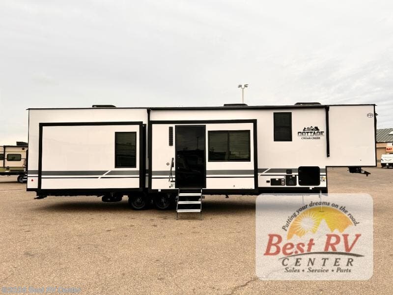 2026 Cedar Creek Cottage Fifth Wheels 413FWC by Forest River from Best RV Center in Turlock, California